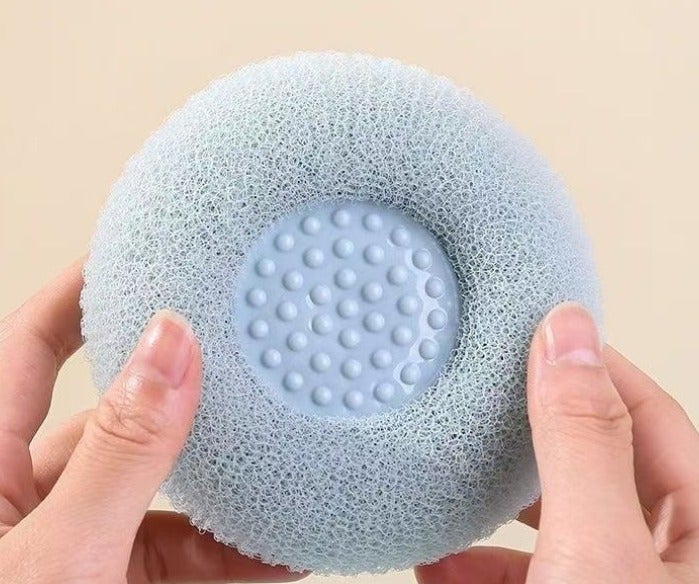 زهور الاستحمام، دونات، مستلزمات الحمام، غسل، كرات الاستحمام، كؤوس شفط، رمضان، الأعياد، التنظيف، قوي ومضغوط، امتصاص قوي للماء، تصميم متطور متعدد الألوان ملتف، رغوة في 3 ثوانٍ، تنظيف عميق، تدليك لطيف، تجربة استحمام بمستوى سبا - Image 2